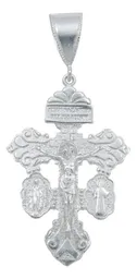 Dije Cruz del Perdón San Benito Plata Ley 999 - Imagen 1