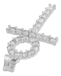 Dije Cruz Egipcia Ankh Plata 925 Zirconias Blancas para Hombre - Imagen 5