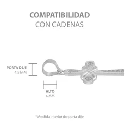 Dije Cruz Lazo Plata 925 con Zirconia para Hombre - Imagen 6