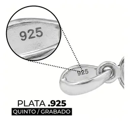 Dije Cruz Plata 925 Rodizada Zirconias Brillantes Unisex - Imagen 3