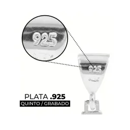 Dije Cruz San Benito Cristo Plata 925 con Zirconias Unisex - Imagen 3