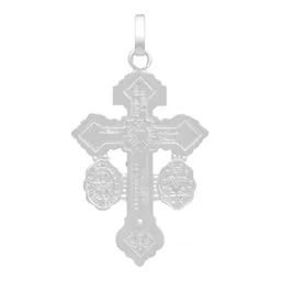 Dije Cruz San Benito Plata 925 Protección Espiritual Tradicional - Imagen 2