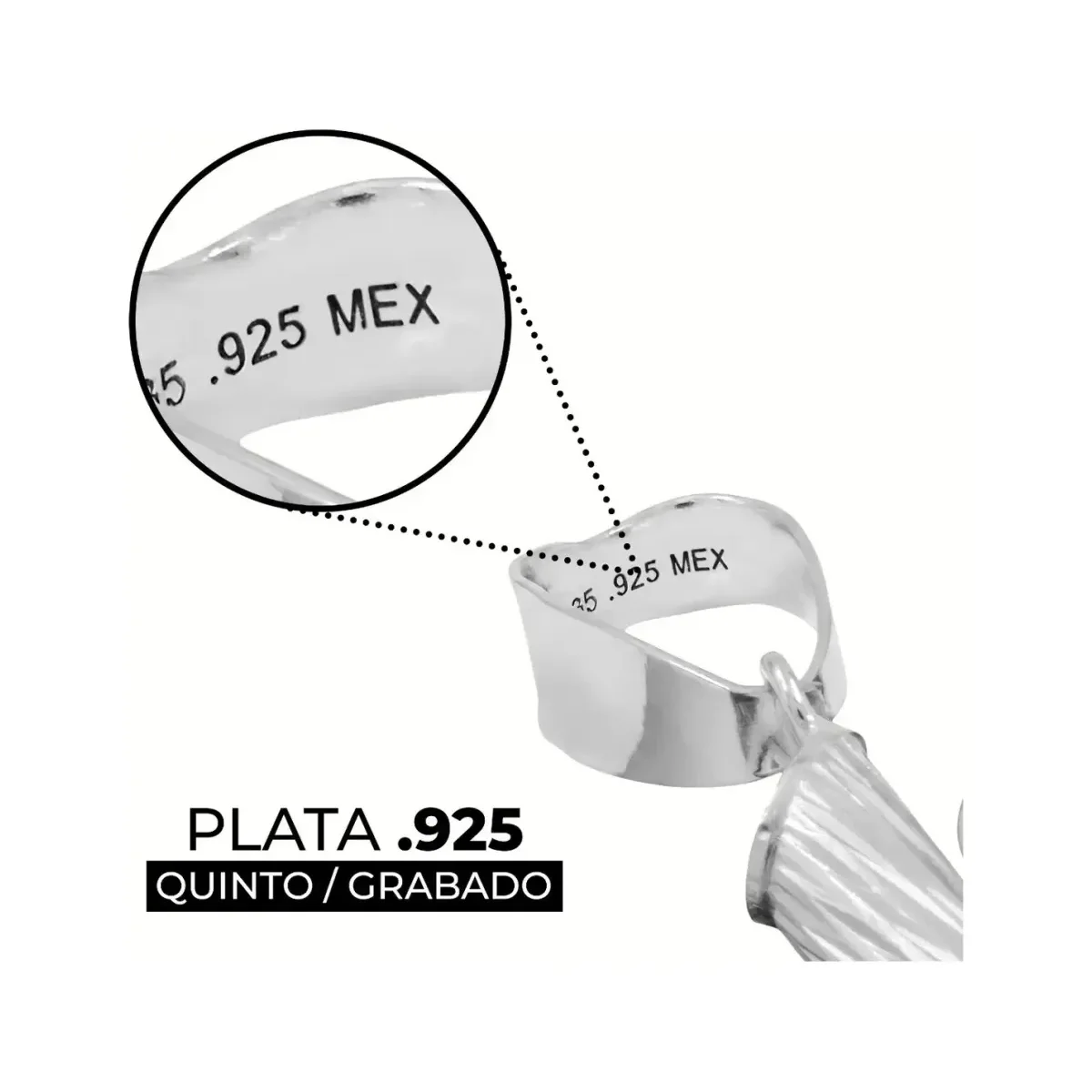 Dije Cruz Tubular Cristo Diamantado Plata 925 - Imagen 3