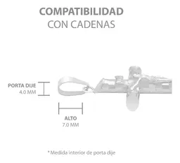 Dije Cruz Tubular Plata 925 Diseño Ajedrez Diamantado - Imagen 6
