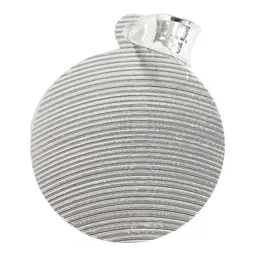 Dije de Plata .925 Medalla San Judas Tadeo Diamantado - Imagen 3