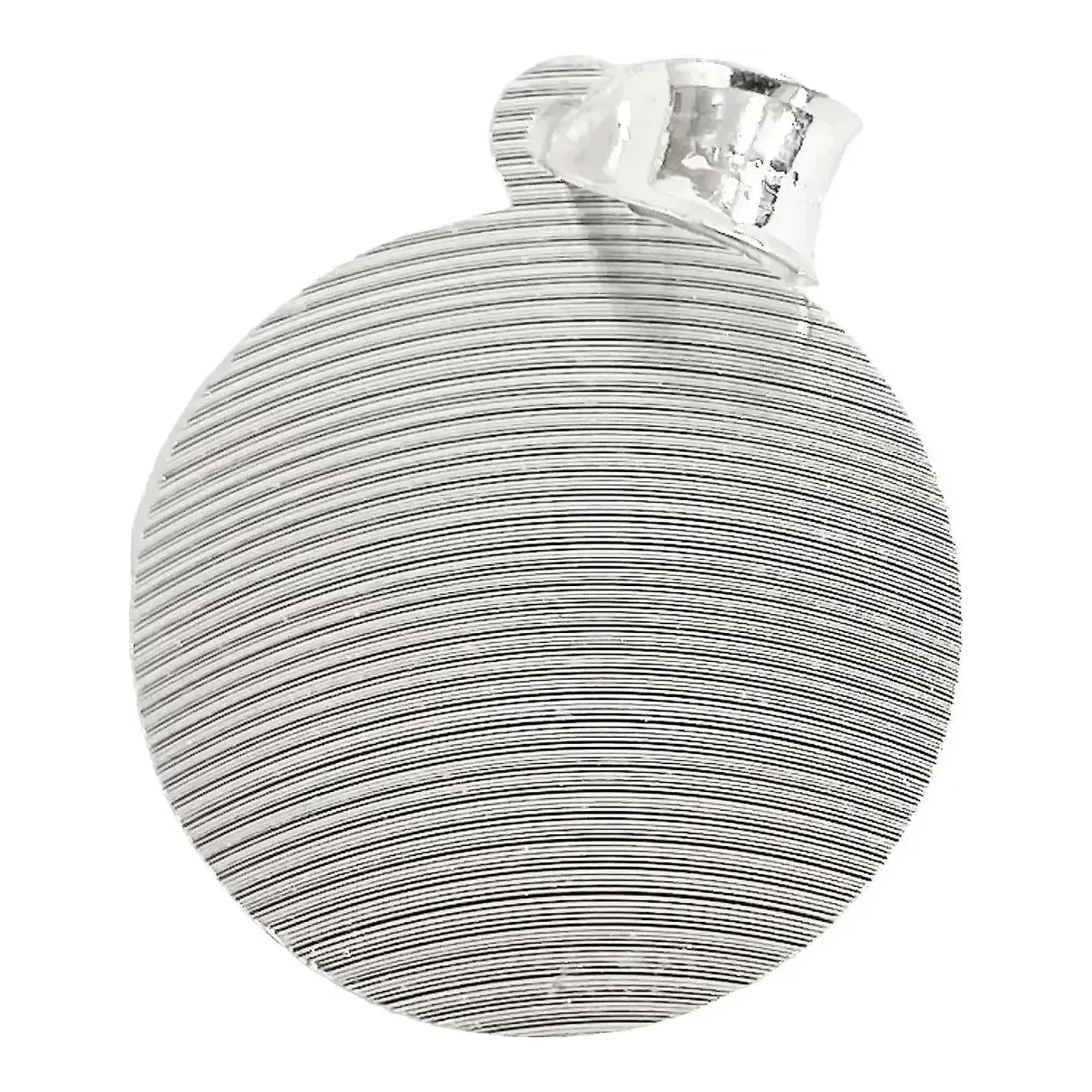 Dije de Plata .925 Medalla San Judas Tadeo Diamantado - Imagen 3