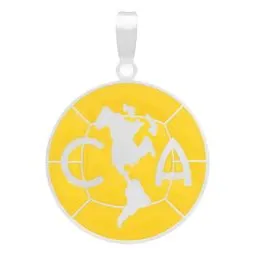 Dije Escudo Club America Plata 925 Esmaltado - Imagen 1