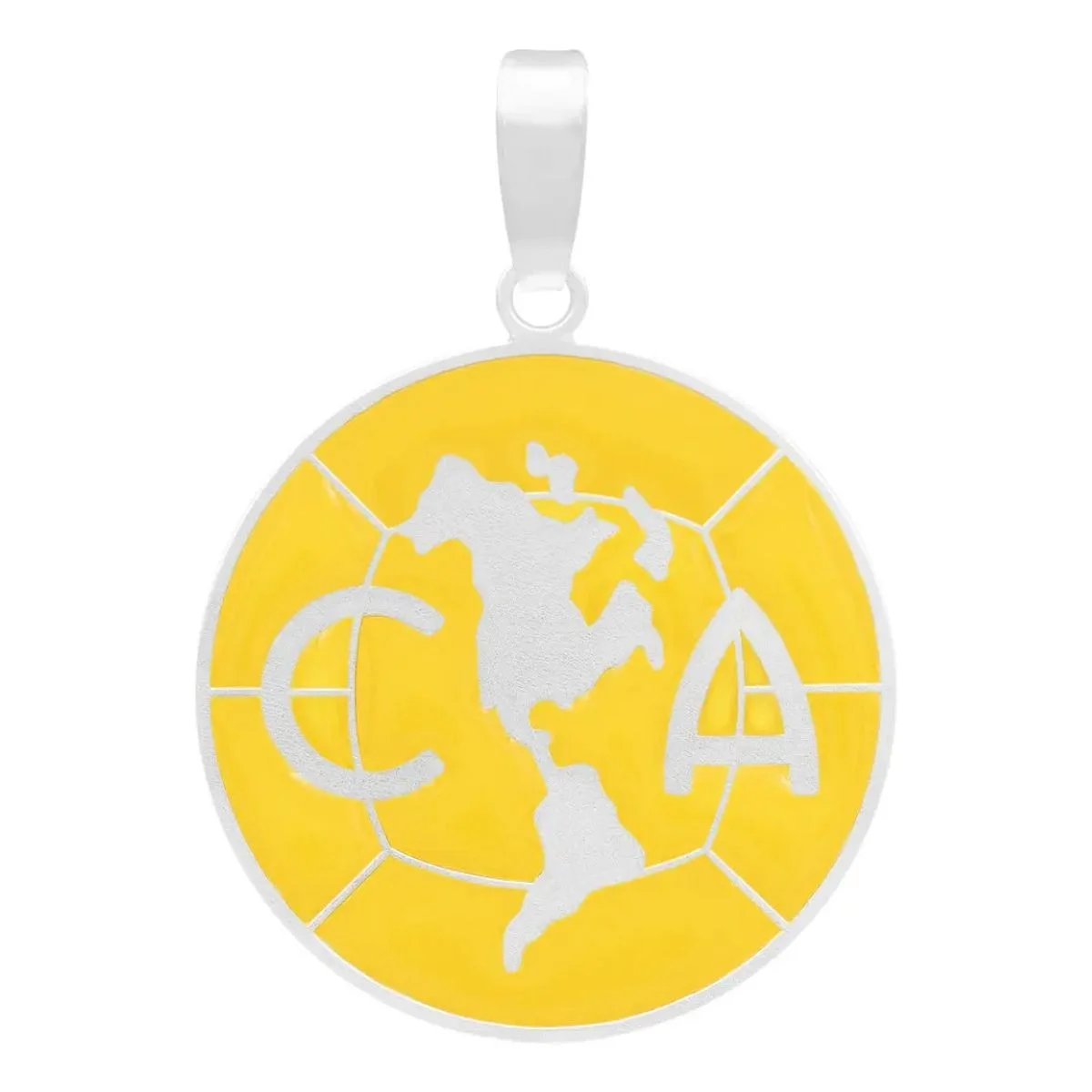 Dije Escudo Club America Plata 925 Esmaltado - Joyaris joyería fina artesanal mexicana