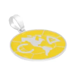Dije Escudo Club America Plata 925 Esmaltado - Imagen 3
