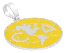 Dije Escudo Club America Plata 925 Esmaltado - Imagen 3