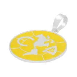Dije Escudo Club America Plata 925 Esmaltado - Imagen 4