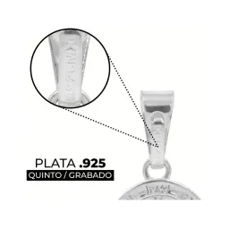 Dije Llave San Benito Plata 925 con Protección Espiritual - Imagen 3