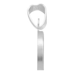 Dije Medalla Cristo Crucificado Plata 925 con Zirconia - Imagen 5