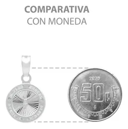 Dije Medalla Cristo Crucificado Plata 925 con Zirconia - Imagen 8