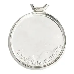 Dije Medalla Espíritu Santo Plata 999 Religiosa Artesanal Unisex - Imagen 4