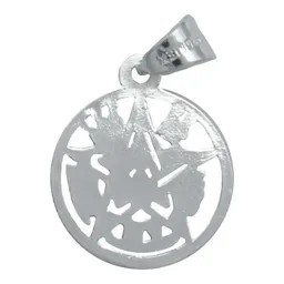 Dije Medalla Plata 925 Tetragramatón Detallado Amuleto Protección - Imagen 3