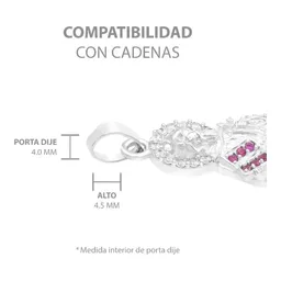Dije Medalla San Benito Plata Ley .925 con Zirconia Café - Imagen 8