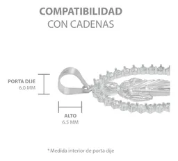 Dije Medalla San Judas Plata 925 Zirconias Transparentes para Hombre - Imagen 6