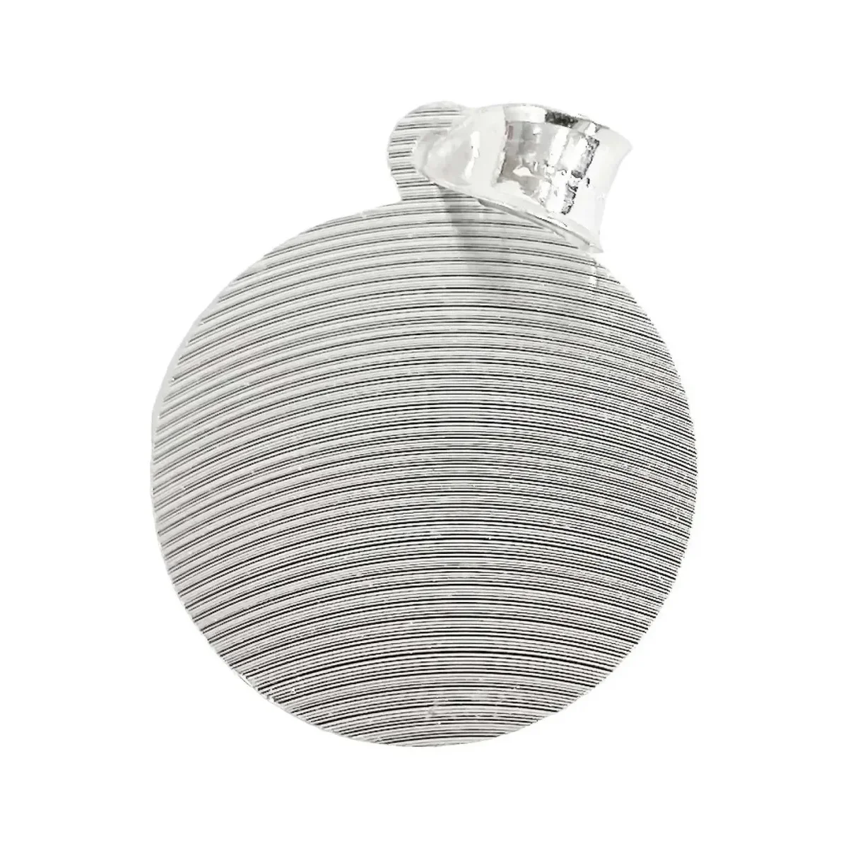 Dije Medalla San Judas Tadeo Plata .925 Acabado Diamantado Modelo 1285 - Imagen 3