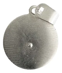 Dije Medalla San Judas Tadeo Plata 925 Acabado Diamantado Modelo 961 - Imagen 3