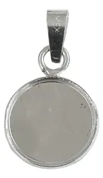 Dije Medalla San Judas Tadeo Plata 999 Acabado Pulido Diseño Religioso - Imagen 4