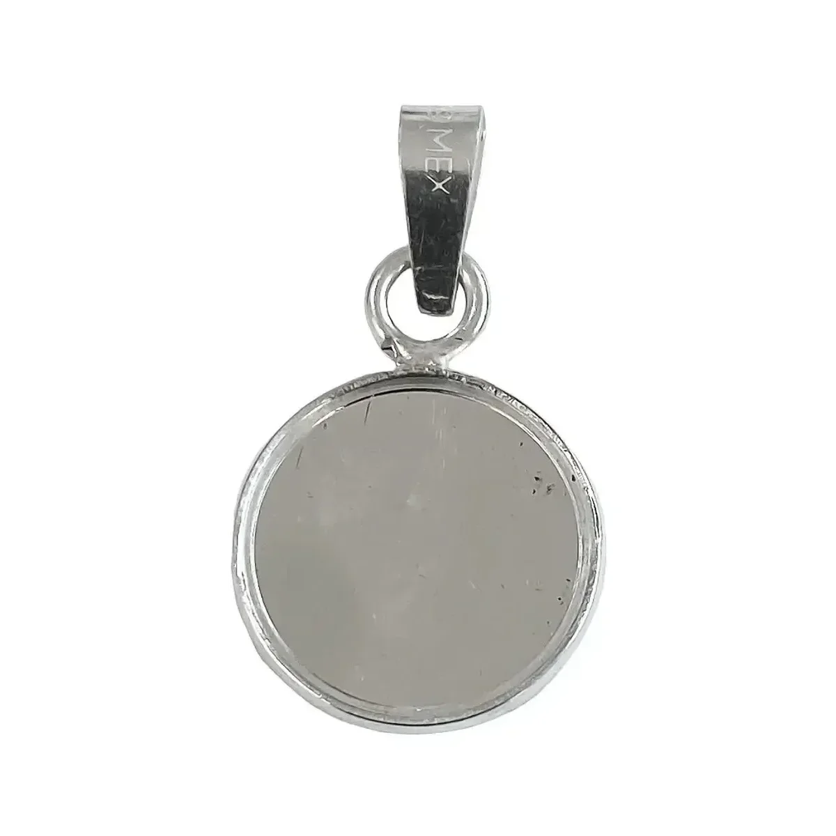 Dije Medalla San Judas Tadeo Plata 999 Acabado Pulido Diseño Religioso - Imagen 4