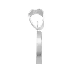 Dije Medalla San Judas Tadeo Plata .925 con Zirconia Blanca - Imagen 5