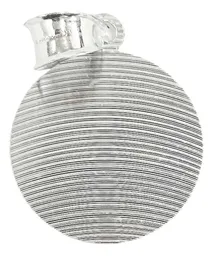 Dije Medalla San Judas Tadeo Plata 925 Diamantada Modelo 1284 - Imagen 3