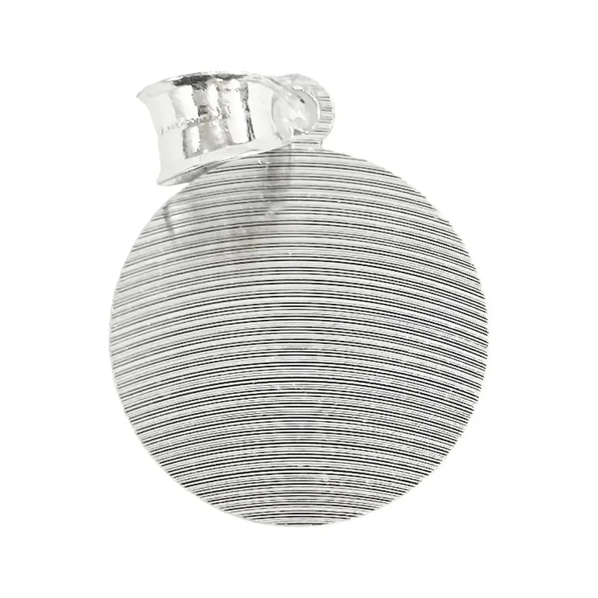 Dije Medalla San Judas Tadeo Plata 925 Diamantada Modelo 1284 - Imagen 3