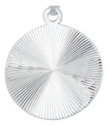 Dije Medalla San Judas Tadeo Plata 925 Diamantada Modelo 2173 - Imagen 4