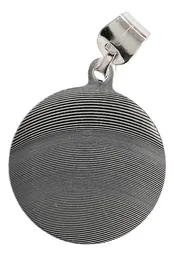 Dije Medalla San Judas Tadeo Plata 925 Diamantada Modelo 962 - Imagen 3