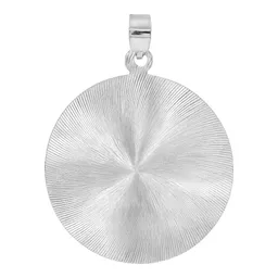 Dije Medalla San Judas Tadeo Plata 925 Diamantado Religioso - Imagen 2