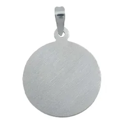 Dije Medalla San Judas Tadeo Plata Ley 925 Acabado Diamantado - Imagen 3