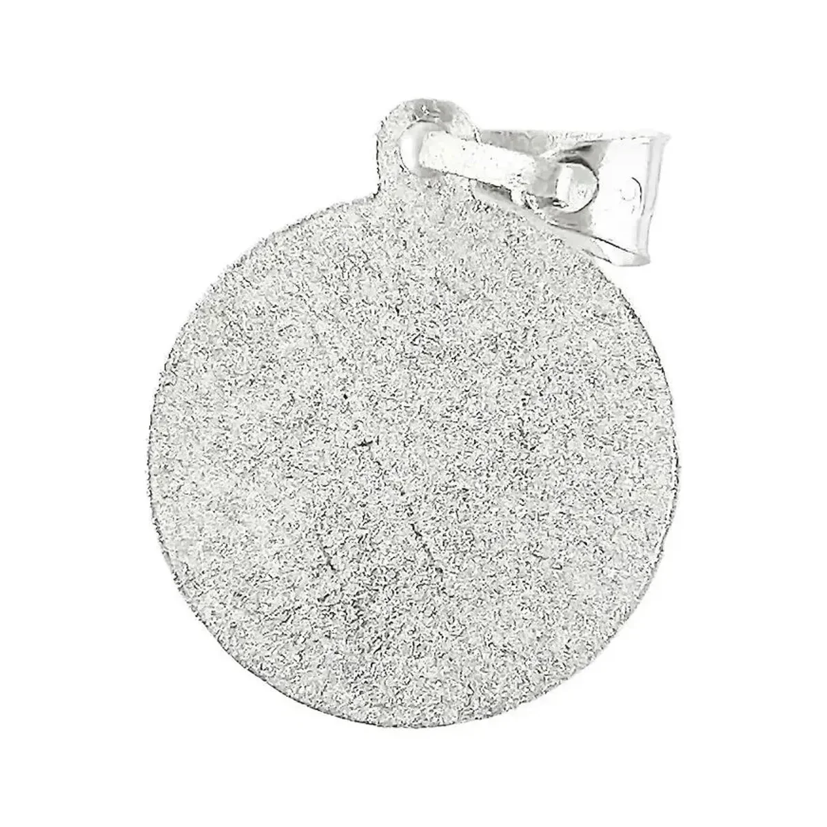 Dije Medalla San Miguel Arcángel Plata 925 - Imagen 2