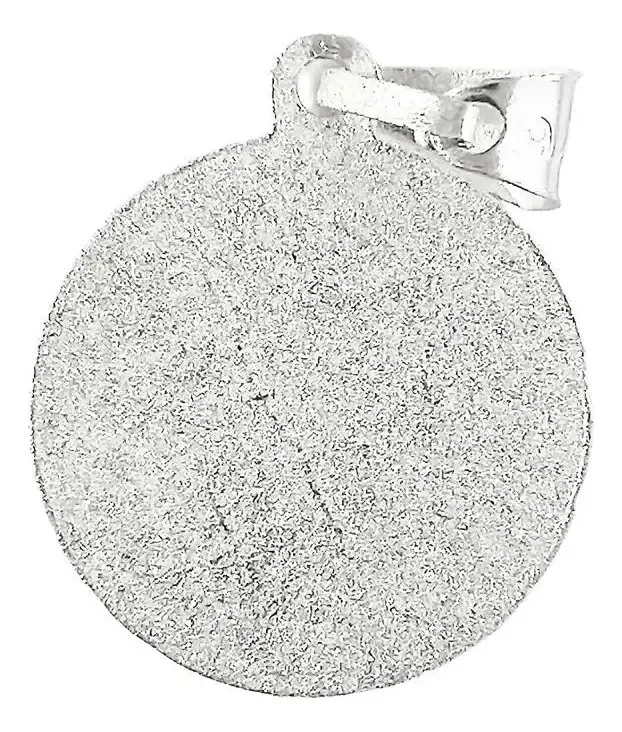 Dije Medalla San Miguel Arcángel Plata 925 - Imagen 1
