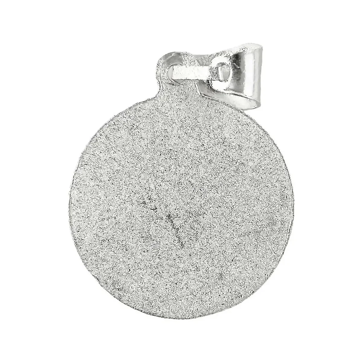 Dije Medalla San Miguel Arcangel Plata .925 - Imagen 2