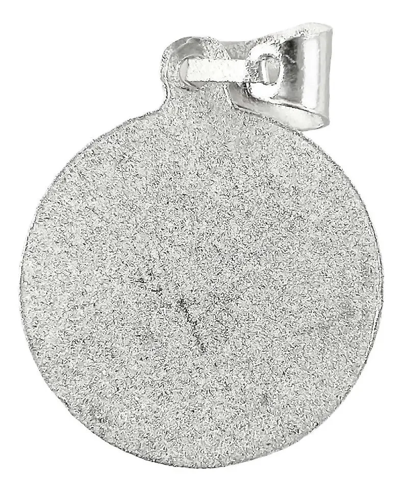 Dije Medalla San Miguel Arcangel Plata .925 - Imagen 1