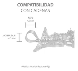 Dije Medalla San Miguel Arcángel Plata Ley 925 Protección - Imagen 6