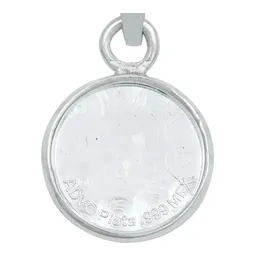Dije Medalla San Miguel Arcángel Plata Ley .999 Protector - Imagen 3