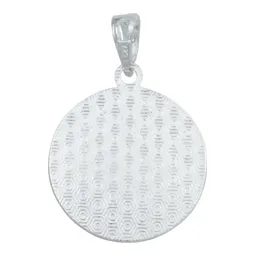 Dije Medalla Sello Siete Arcángeles Plata 925 Unisex - Imagen 3