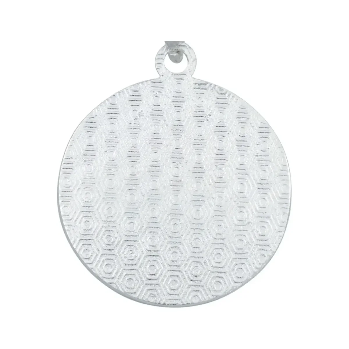 Dije Medalla Sello Siete Arcángeles Plata 925 Unisex - Imagen 4