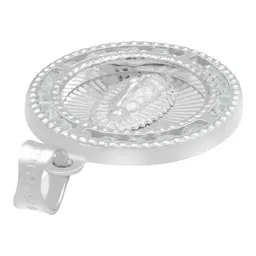 Dije Medalla Virgen de Guadalupe Plata 925 con Zirconia Transparente - Imagen 5