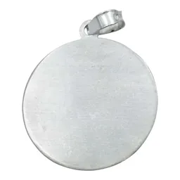 Dije Medalla Virgen Guadalupe Plata 925 Diamantada - Imagen 3