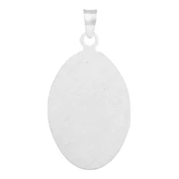 Dije Medalla Virgen Guadalupe Plata 925 Ovalado Diamantado - Imagen 5
