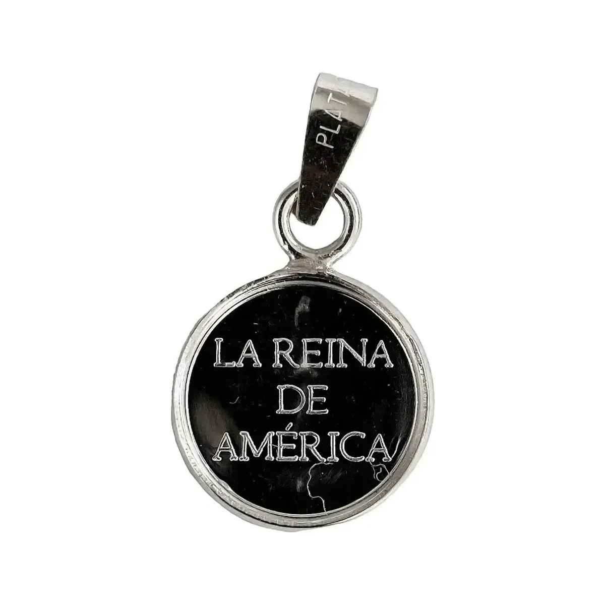 Dije Medalla Virgen Guadalupe Plata .999 - Imagen 3