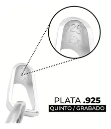 Dije Medalla Virgen Milagrosa Plata 999 con Doble Halo de Zirconia - Imagen 3