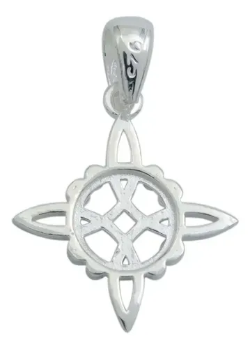 Dije Nudo de Bruja Celta Plata 925 Amuleto Protección Artesanal - Imagen 4