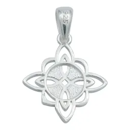 Dije Nudo de Bruja Celta Plata Ley 925 de Protección - Imagen 3