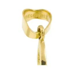 Dije Nudo de Bruja Oro 10k con Zirconia para Mujer - Imagen 5