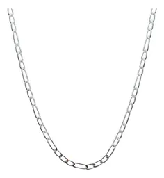 Dije Nudo de Bruja Plata 925 Zirconia con Cadena Figaro 3x1 - Imagen 4
